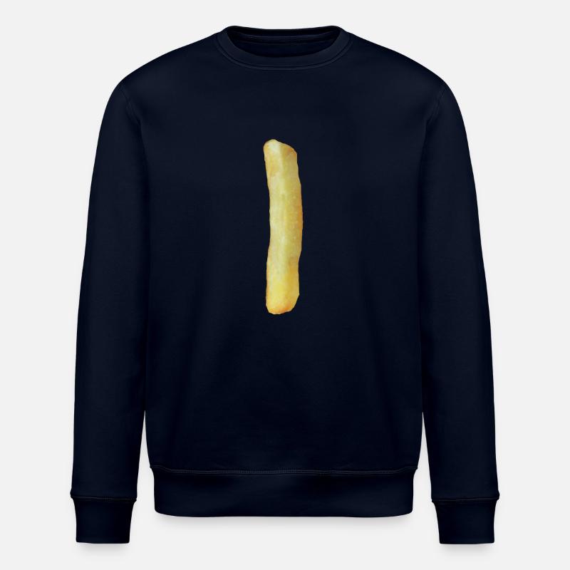 Pommes eins - Stanley/Stella Unisex Bio-Sweatshirt ROLLER - Navy
