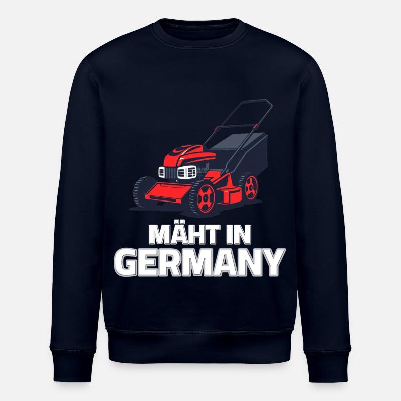 Rasenmäher - Mäht in Germany - Stanley/Stella Unisex Bio-Sweatshirt ROLLER - Navy