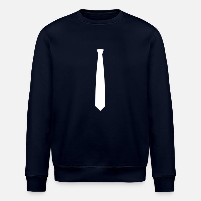 Krawatte JGA - Stanley/Stella Unisex Bio-Sweatshirt ROLLER - Navy