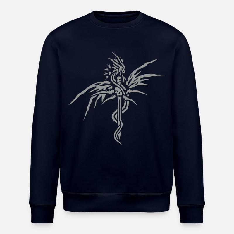 Dragon Sword by PurpleBlackDesign - Sweat bio ROLLER Stanley/Stella Unisexe - marine