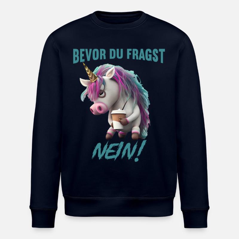 Bevor du fragst Nein - Stanley/Stella Unisex Bio-Sweatshirt ROLLER - Navy