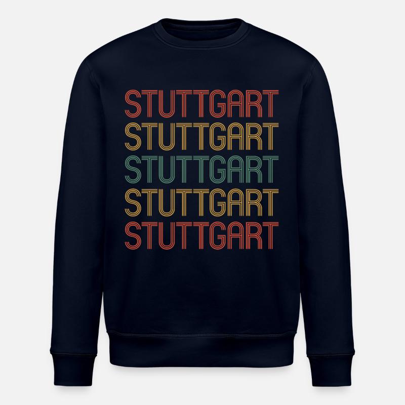 Stuttgarterin Stuttgarterer Stuttgarter - Stanley/Stella ROLLER Unisex Organic Sweatshirt - navy