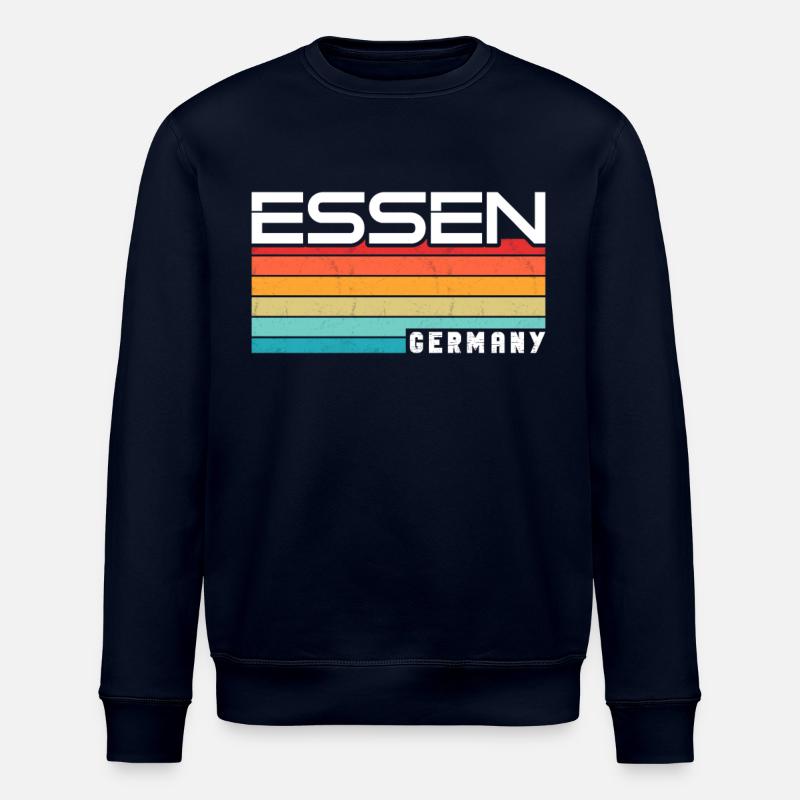 Essenerin Essener Essen - Sweat bio ROLLER Stanley/Stella Unisexe - marine