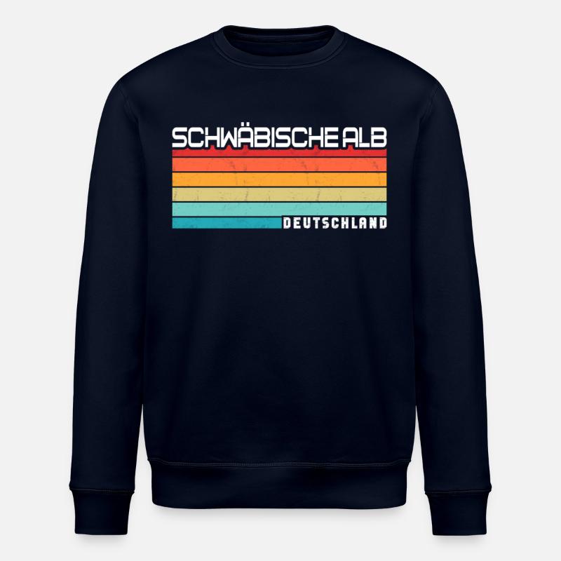Schwäbische Alb - Stanley/Stella Unisex Bio-Sweatshirt ROLLER - Navy
