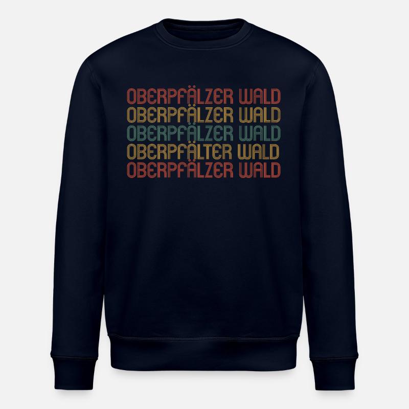 Upper Palatinate Forest - Stanley/Stella ROLLER Unisex Organic Sweatshirt - navy