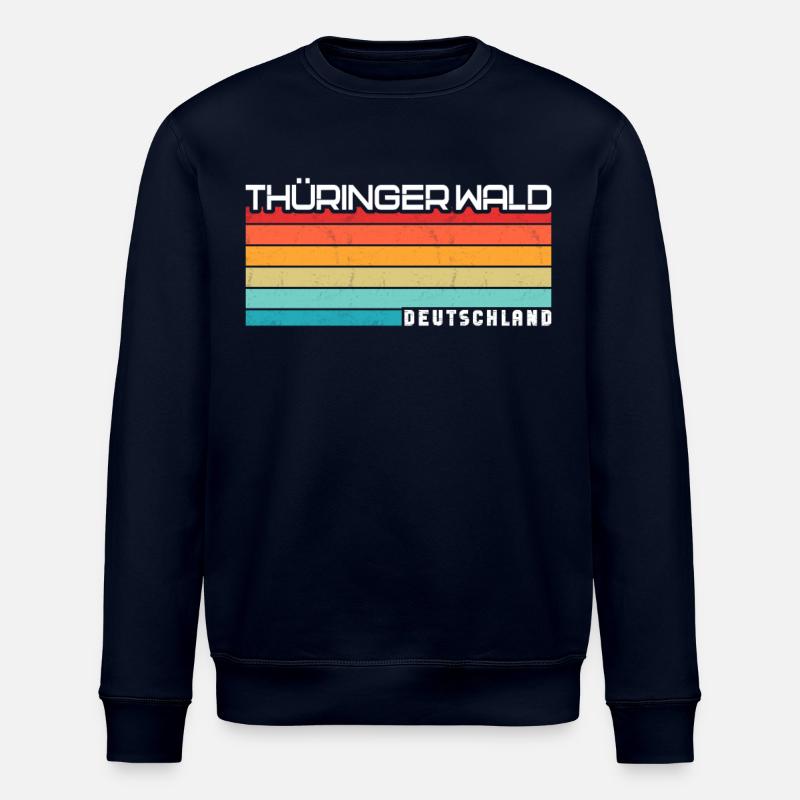 Thuringian Forest - Stanley/Stella ROLLER Unisex Organic Sweatshirt - navy