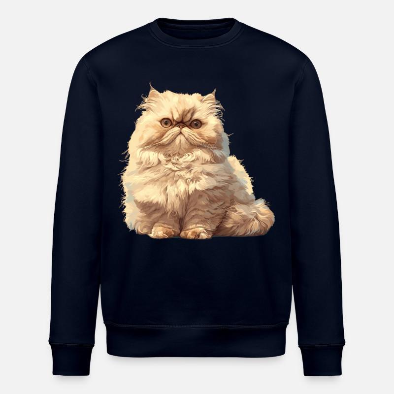 Persian Cat Perserkatze - Stanley/Stella Unisex Bio-Sweatshirt ROLLER - Navy