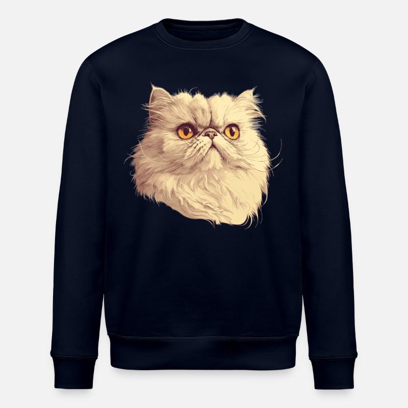 Persian Cat Perserkatze - Stanley/Stella Unisex Bio-Sweatshirt ROLLER - Navy