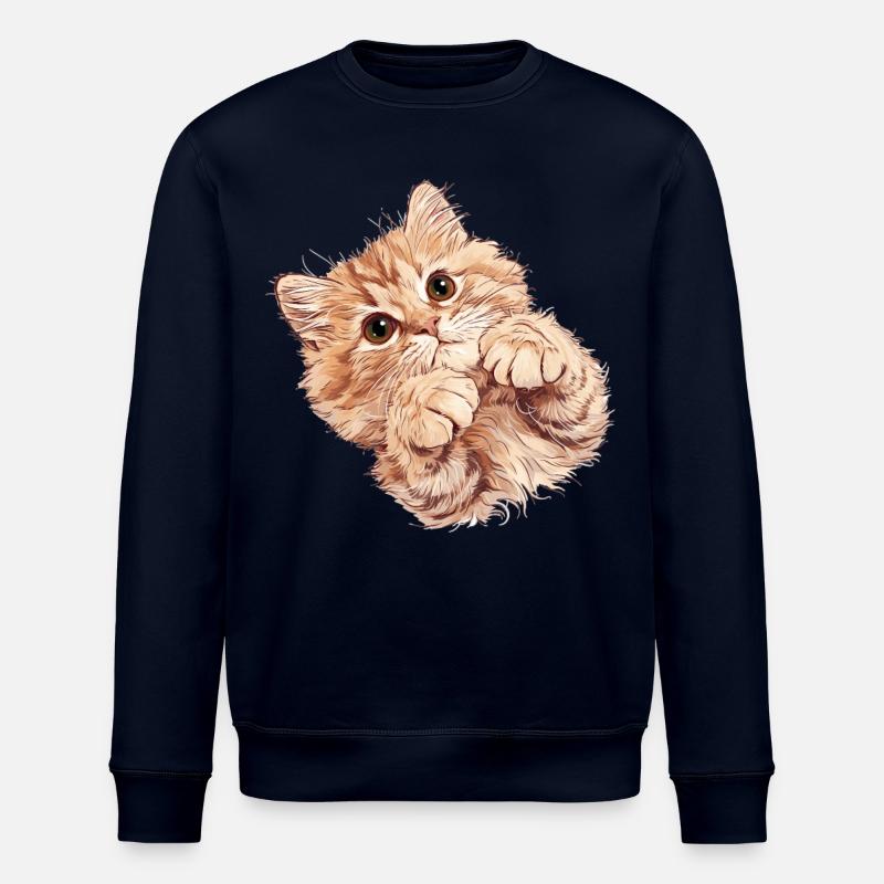 Ragamuffin Chaton Ragamuffin Chat - Sweat bio ROLLER Stanley/Stella Unisexe - marine