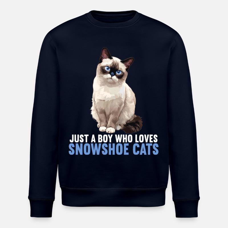 Chaton raquette Chat raquette - Sweat bio ROLLER Stanley/Stella Unisexe - marine