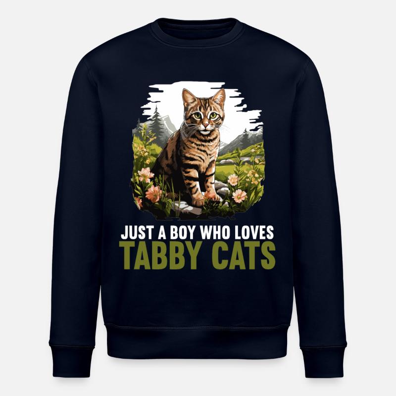 Chaton tigré chat tigré - Sweat bio ROLLER Stanley/Stella Unisexe - marine
