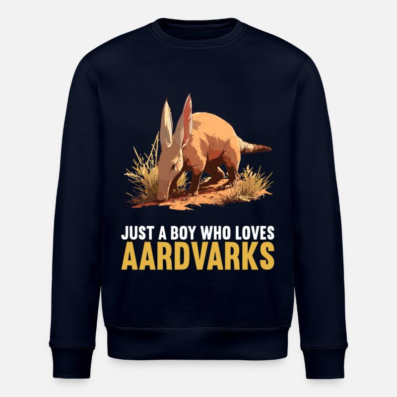 Erdferkeln Erdferkel - Stanley/Stella Unisex Bio-Sweatshirt ROLLER - Navy