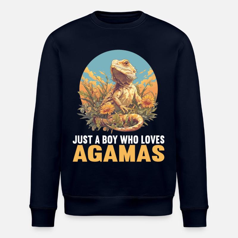 Agamen Agame - Sweat bio ROLLER Stanley/Stella Unisexe - marine