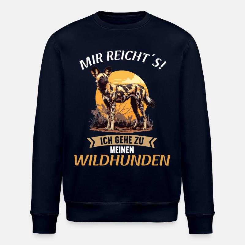 Wildhunde Wildhund - Stanley/Stella Unisex Bio-Sweatshirt ROLLER - Navy