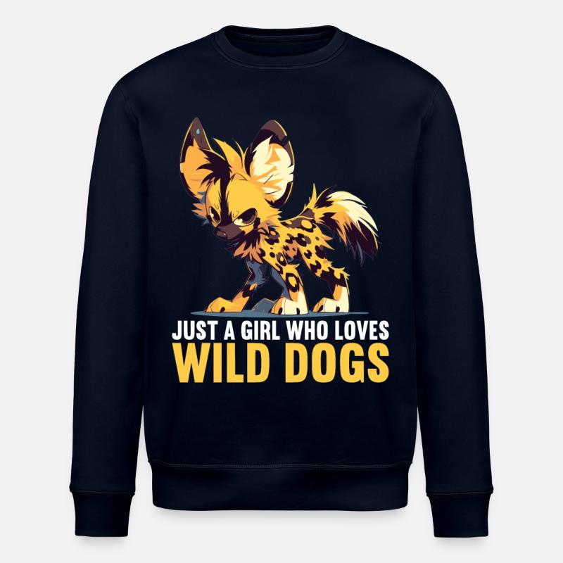 Wildhunde Wildhund - Stanley/Stella Unisex Bio-Sweatshirt ROLLER - Navy