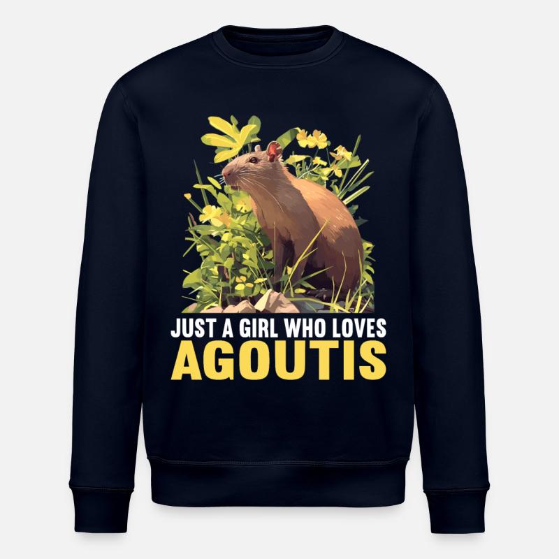 Agouti Agutis Aguti - Sweat bio ROLLER Stanley/Stella Unisexe - marine