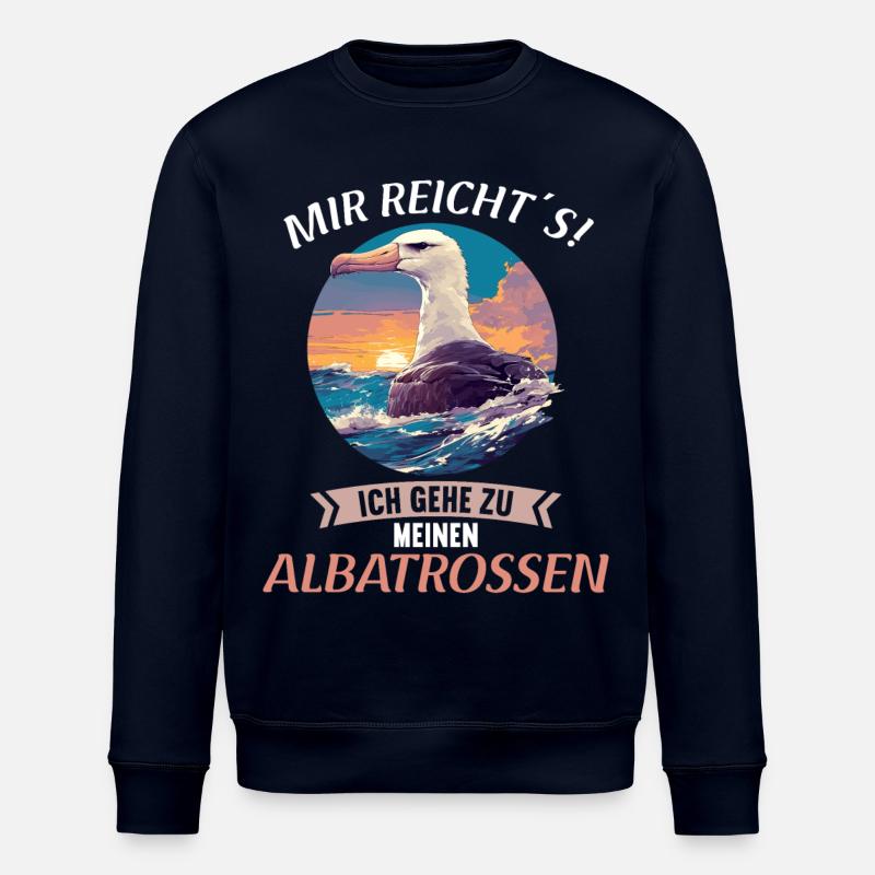 Albatross Albatrosse Albatros - Stanley/Stella Unisex Bio-Sweatshirt ROLLER - Navy