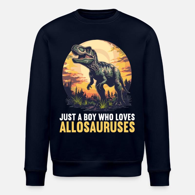 Allosaure Allosaurus - Sweat bio ROLLER Stanley/Stella Unisexe - marine