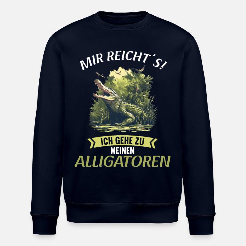 Alligatoren Alligator - Stanley/Stella Unisex Bio-Sweatshirt ROLLER - Navy