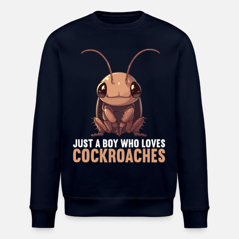 Cockroach Kakerlaken Kakerlake - Stanley/Stella Unisex Bio-Sweatshirt ROLLER - Navy
