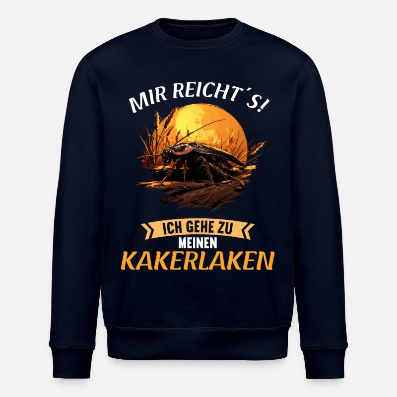 Cockroach Kakerlaken Kakerlake - Stanley/Stella Unisex Bio-Sweatshirt ROLLER - Navy