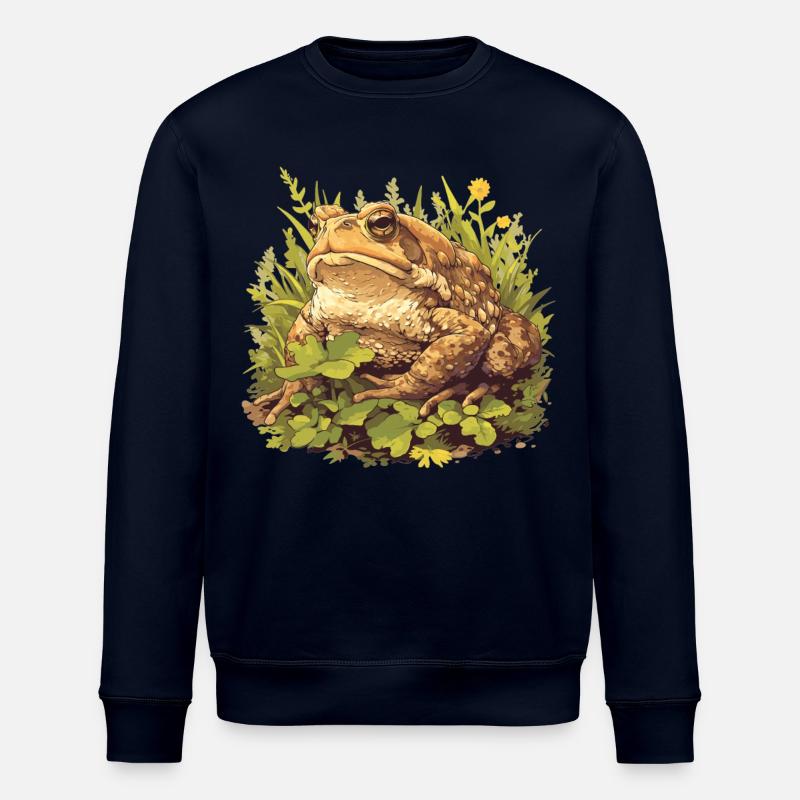 Toad Kröten Kröte - Stanley/Stella Unisex Bio-Sweatshirt ROLLER - Navy
