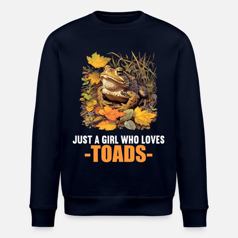 Toad Kröten Kröte - Stanley/Stella Unisex Bio-Sweatshirt ROLLER - Navy