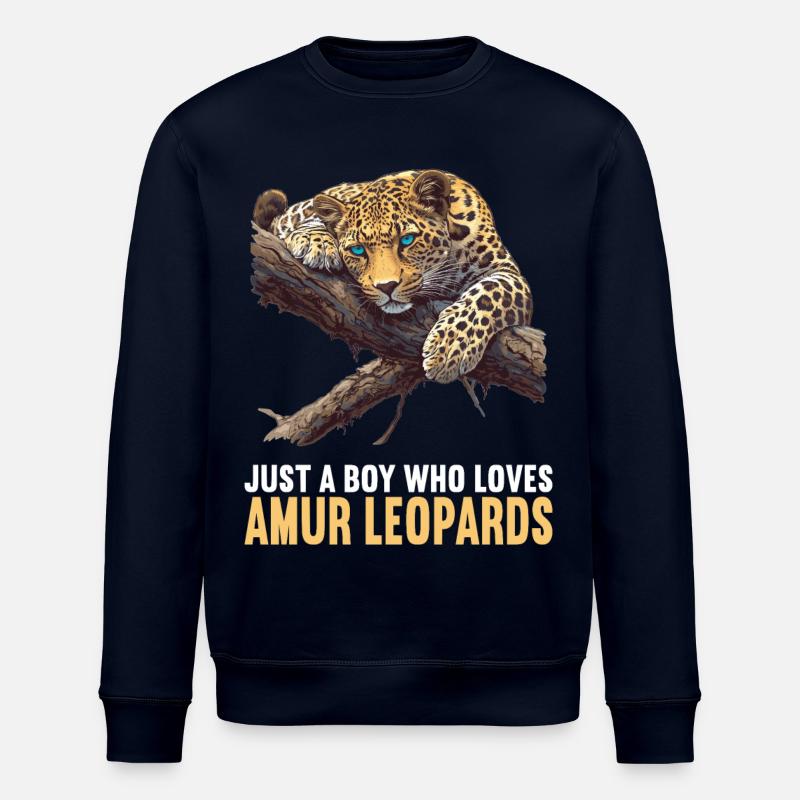 Léopard de l’Amour Amurleoparden Amurleopard - Sweat bio ROLLER Stanley/Stella Unisexe - marine