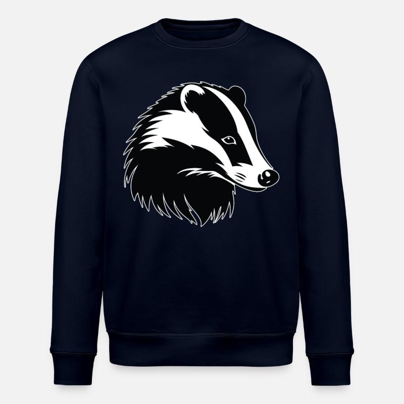 Badger Dachse Dachs - Stanley/Stella Unisex Bio-Sweatshirt ROLLER - Navy