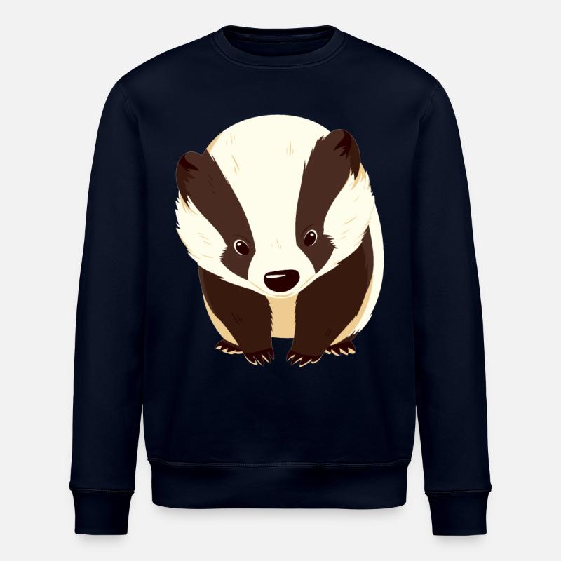 Badger Dachse Dachs - Stanley/Stella ROLLER Unisex Organic Sweatshirt - navy