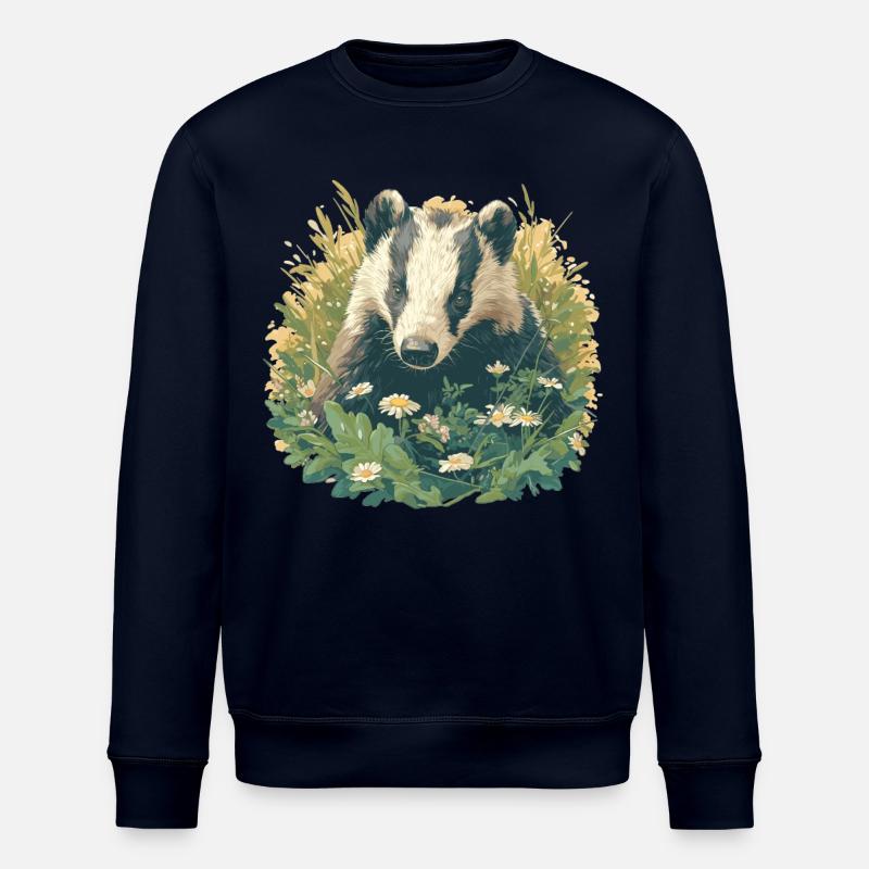 Badger Dachse Dachs - Stanley/Stella Unisex Bio-Sweatshirt ROLLER - Navy