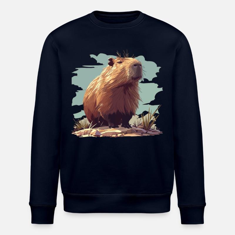 Capybaras Capybara - Sweat bio ROLLER Stanley/Stella Unisexe - marine