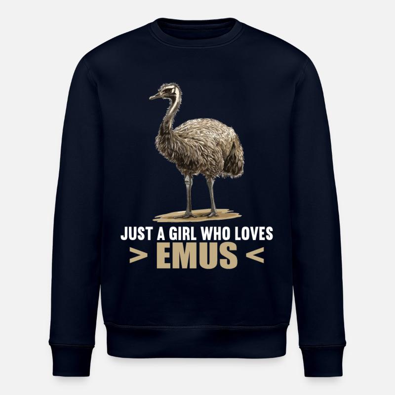 Emus Emu - Sweat bio ROLLER Stanley/Stella Unisexe - marine