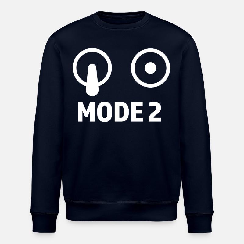Maquette d’avion Mode 2 - Sweat bio ROLLER Stanley/Stella Unisexe - marine