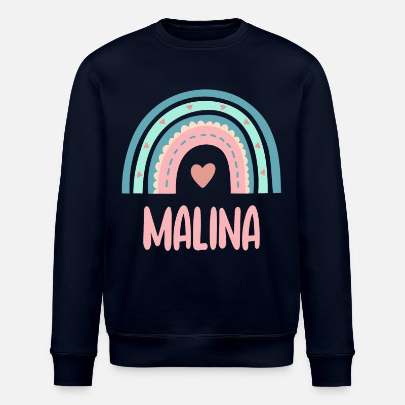 Malina Nom Rainbow Baby - Sweat bio ROLLER Stanley/Stella Unisexe - marine