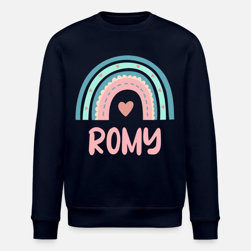 Nom Romy Rainbow Baby - Sweat bio ROLLER Stanley/Stella Unisexe - marine