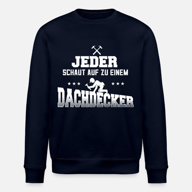 Dachdecker Zimmermann - Stanley/Stella Unisex Bio-Sweatshirt ROLLER - Navy