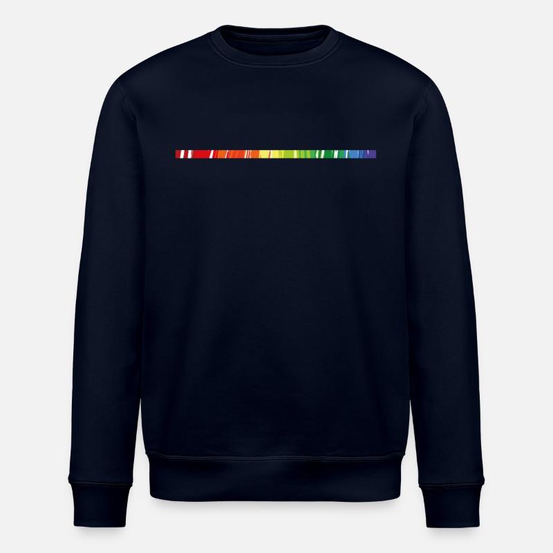 Coup d'arc-en-ciel - Sweat bio ROLLER Stanley/Stella Unisexe - marine