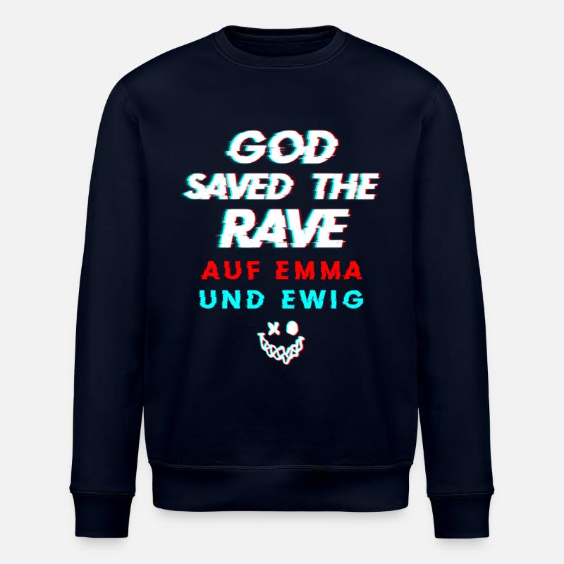 Raver - Stanley/Stella Unisex Bio-Sweatshirt ROLLER - Navy