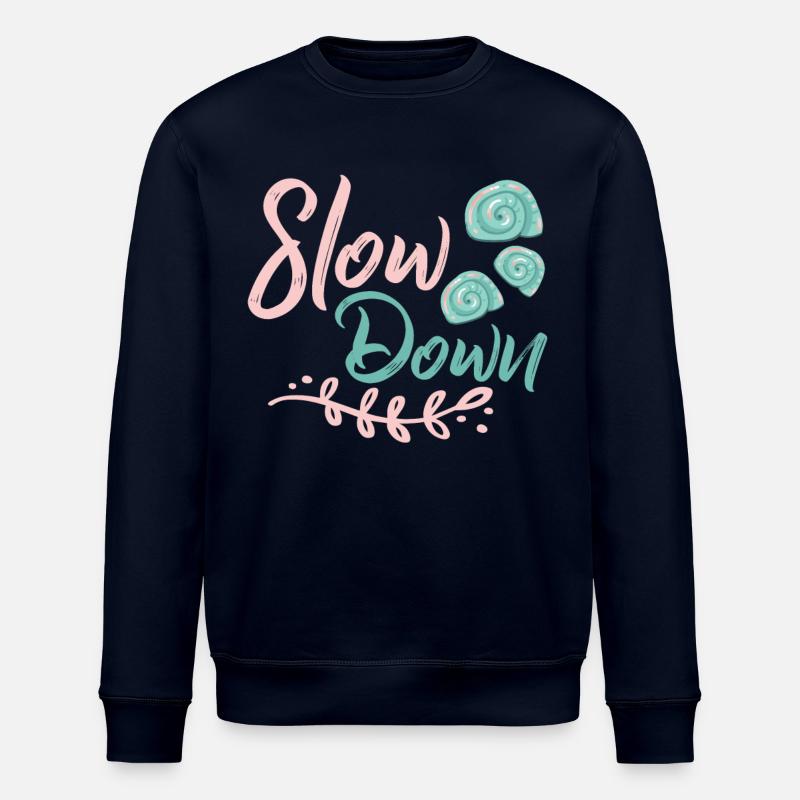 Ralentissez - Sweat bio ROLLER Stanley/Stella Unisexe - marine