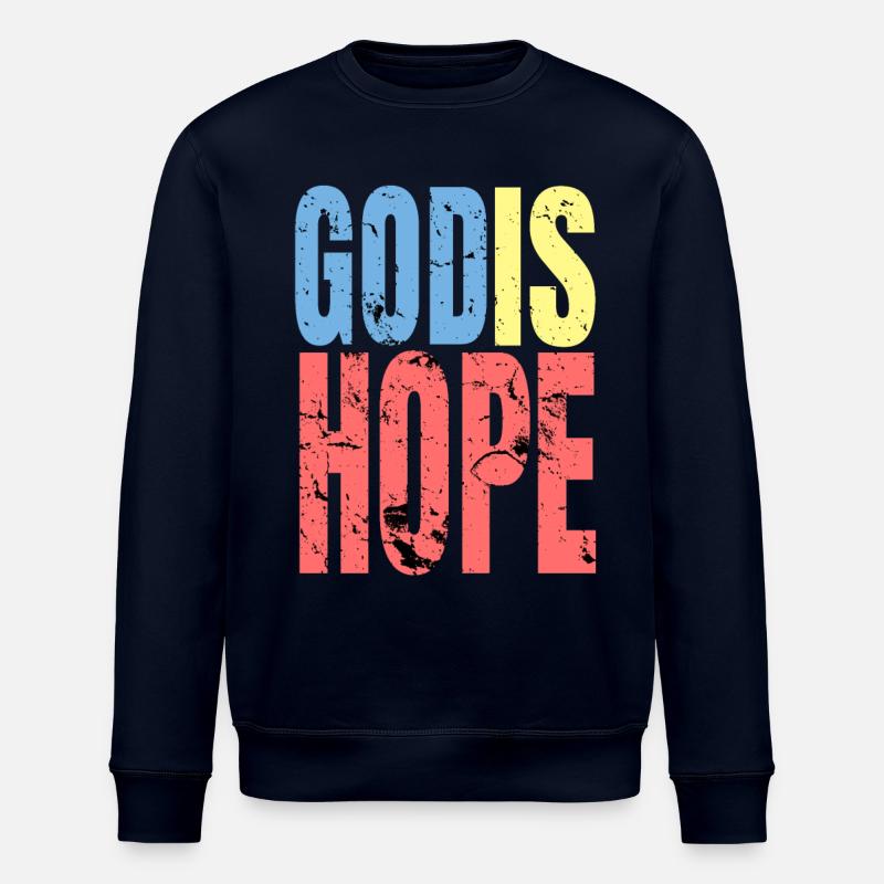 God Hope - Sweat bio ROLLER Stanley/Stella Unisexe - marine