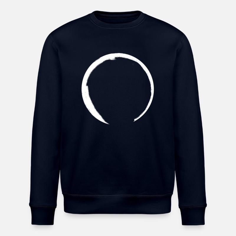 Bouddhisme Zen Circle - Sweat bio ROLLER Stanley/Stella Unisexe - marine