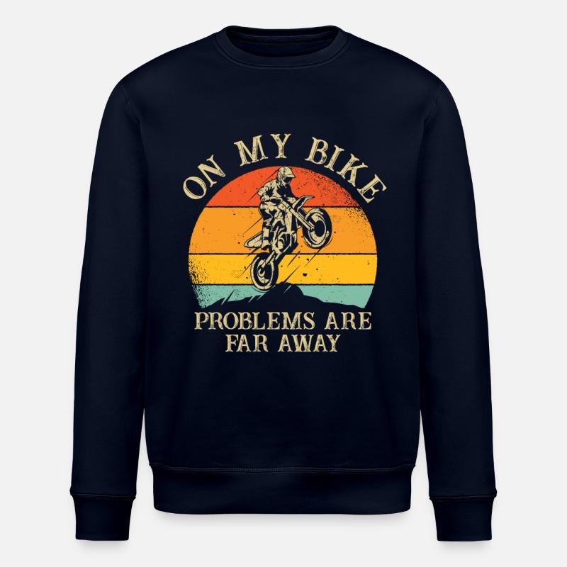 Moto cross - Sweat bio ROLLER Stanley/Stella Unisexe - marine
