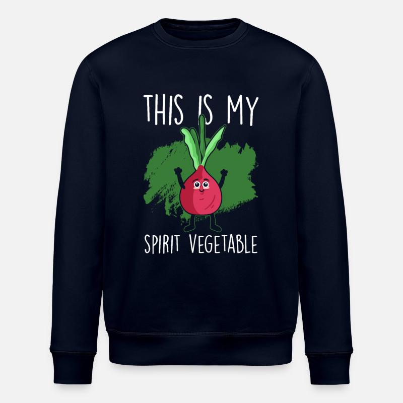Beetroot saying - Stanley/Stella ROLLER Unisex Organic Sweatshirt - navy