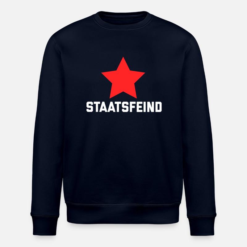 Staatsfeind - Stanley/Stella Unisex Bio-Sweatshirt ROLLER - Navy
