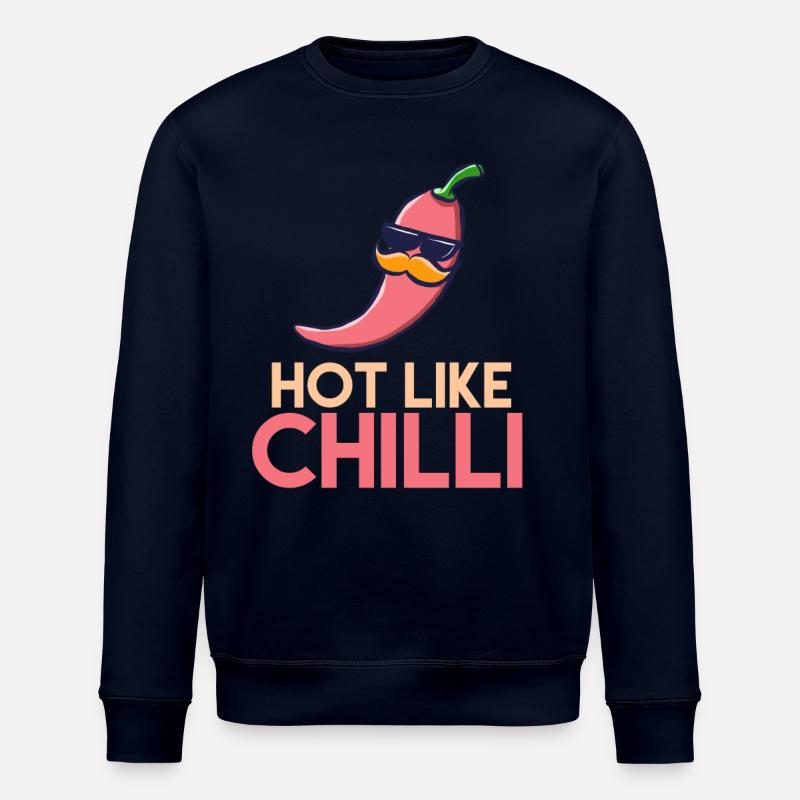 Hot like Chilli - Stanley/Stella Unisex Bio-Sweatshirt ROLLER - Navy