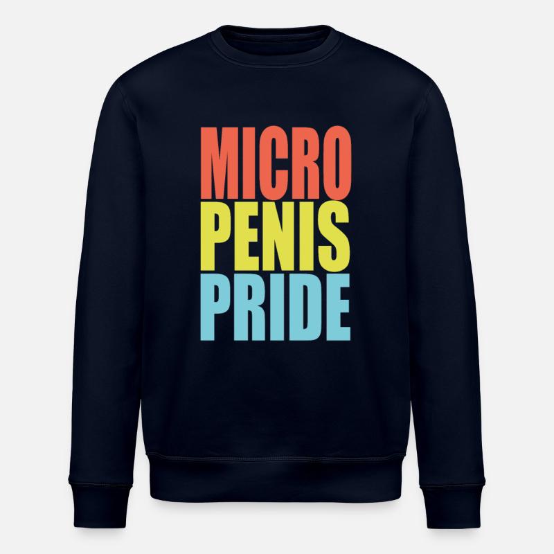 Micro Penis Pride - Stanley/Stella Unisex Bio-Sweatshirt ROLLER - Navy