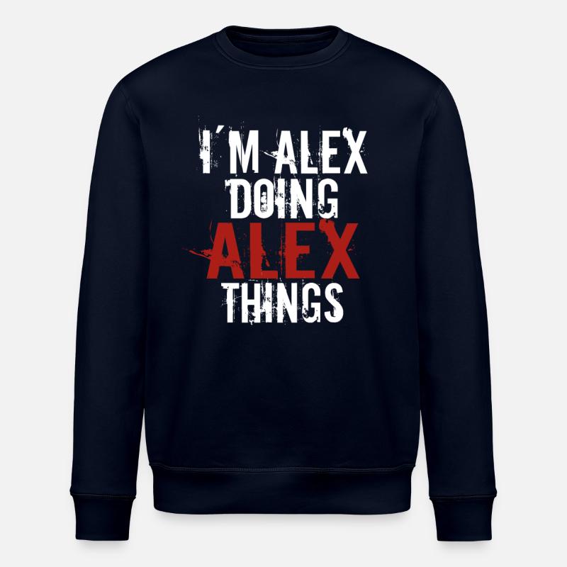 Im Alex doing Alex things - Stanley/Stella Unisex Bio-Sweatshirt ROLLER - Navy