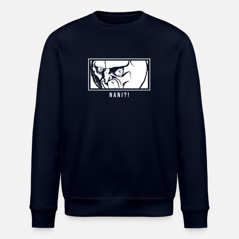 Nani meme - Stanley/Stella ROLLER Unisex Organic Sweatshirt - navy
