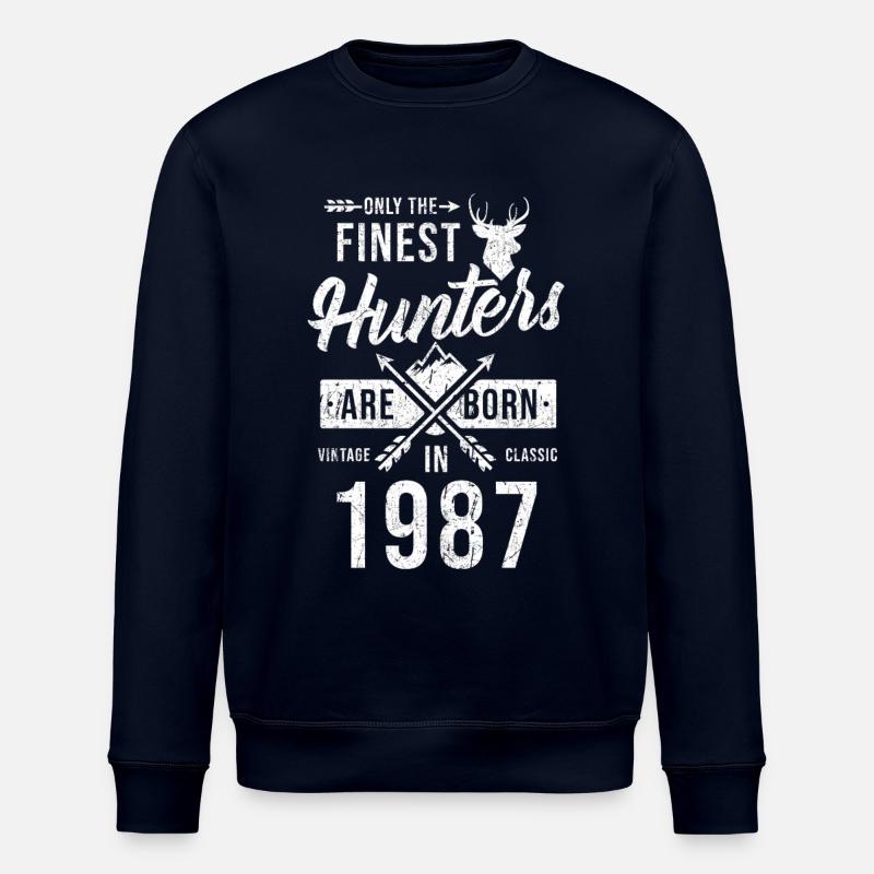 Jäger Cadeau Millésime 1987 - Sweat bio ROLLER Stanley/Stella Unisexe - marine
